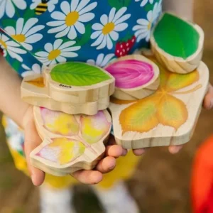 Wooden Stacking Leaves- The best Open Ended Play Toy