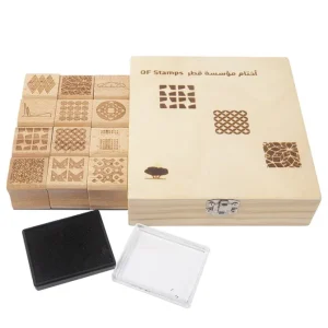 Wooden Stamp Set- Fine motor skills toys