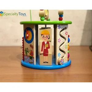 Wooden Tactile Multi-Activity - Fine motor skills toys