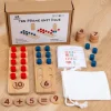 Wooden Ten Frame Unit Plus - Best Wooden Mathematical Toys