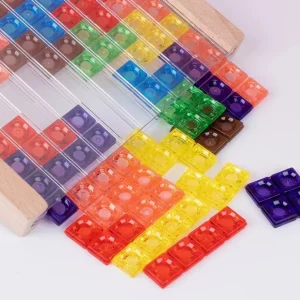 Wooden Tetris Game-Mathematics toys