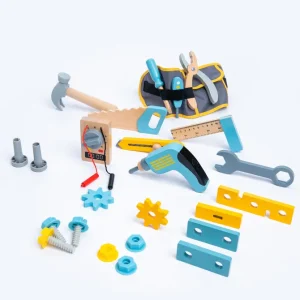 Wooden Tool Belt Play Set - Best Wooden Open Ended Toys