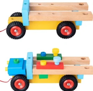 Wooden Tools Truck - Best Open Ended Wooden Toys