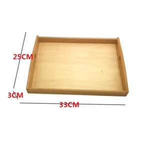 Wooden Tray Set of 3-Best montessori toys