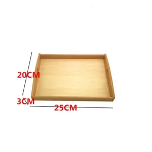 Wooden Tray Set of 3-Best montessori toys