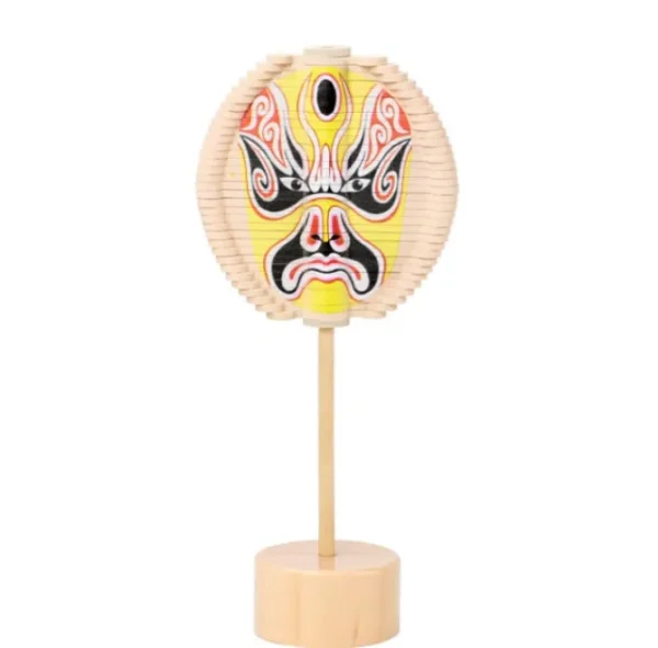 Wooden Tree Spinner - Chinese Cultural Face Sensory toys