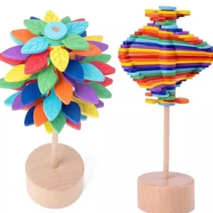 Wooden Tree Spinner- Sensory toys