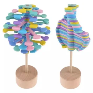 Wooden Tree Spinner- Sensory toys