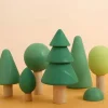 Woodland Trees Play Set - Open ended wooden toys