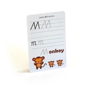 Write and Wipe Activity Cards Letters/Numbers-Fine motor skills toys